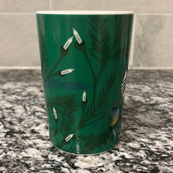💚 Starbucks Holiday Christmas Lights Mug Green 11 oz - Picture 5 of 8